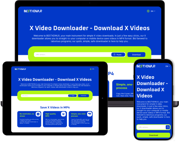 X Video Downloader compatible with all devices